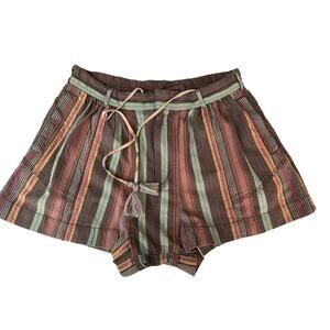 Striped Multicolor Women's Shorts